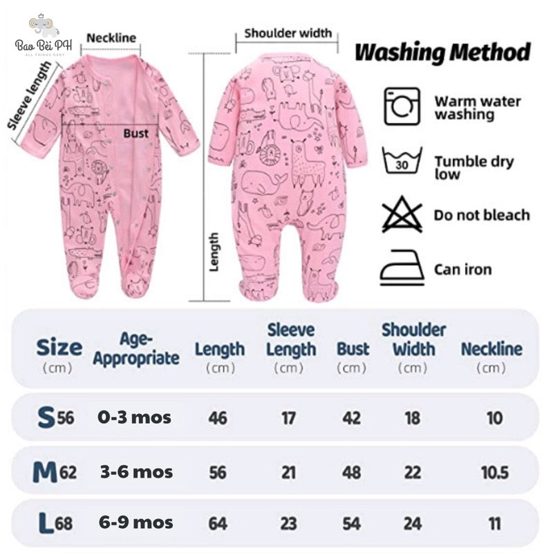 Bao Bei PH Coby Frogsuit with Matching Hat (Buttoned)