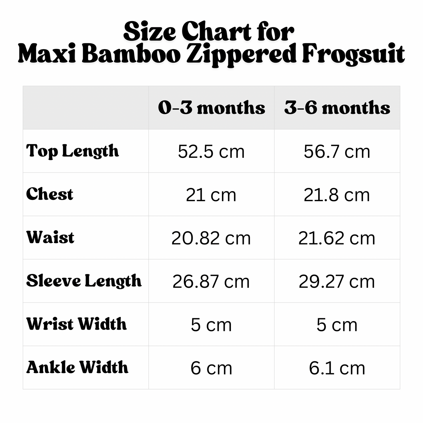 Bao Bei PH Maxi Bamboo Zippered Frogsuit with Mittens and Footsies for Newborn Infant Baby Onesie