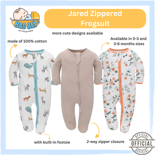 Bao Bei PH Jared Zippered Frogsuit (Cotton)