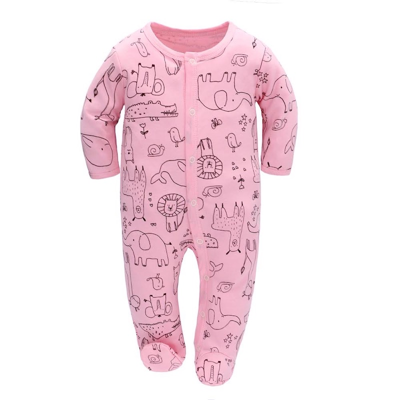 Bao Bei PH Coby Frogsuit Baby Sleepwear for 0-3, 3-6, 6-9 months 100% Cotton