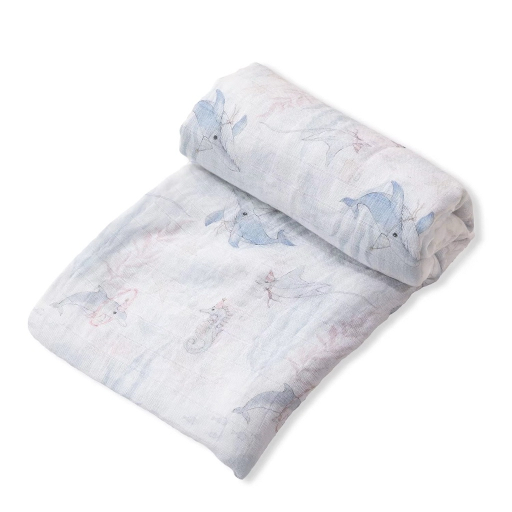 Bao Bei PH Inigo Multipurpose Muslin Cloth Swaddle Receiving Blanket for Infant Baby Newborn